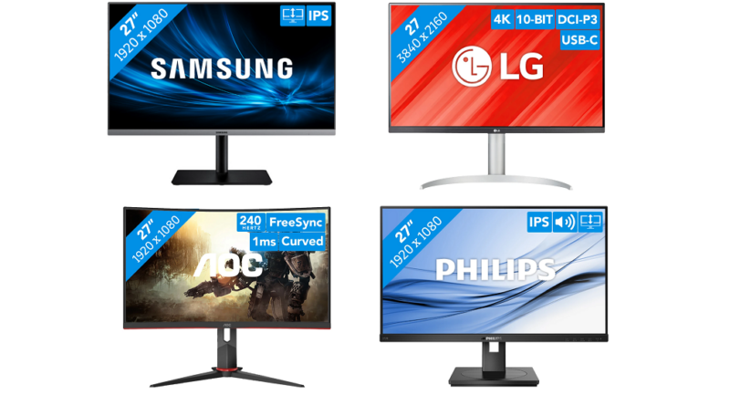 Beste 27 inch monitors